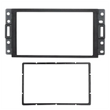 For HUMMER H3/SAAB 97X/Corvette Compatible Double Din Fascia Radio Dash Mount Trim Frame Dashboard CD/DVD Stereo Panel