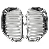 Front Bumper Chrome Sport Wide Kidney Grille Grill For-BMW E60 E61 5 Series M5 2003-2009 51137065701