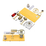 Stirling engine model car physics science technology science small production small invention experimental toy engine