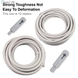 Professional 10 Meter Lab Strong Weak Suction Tube Hose Pipes for Dentist Chair Turbine Unit Odontologias Dentistrys Materials