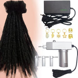 Upgrade Electric Braiding Machine Portable Electric Crochet Human Hair Braiding Tool Dreadlock Crochet Making Machine