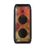 8''*2 Inch Flame LED Light Party 60 Watts Rechargeable Speakers In Stock Speaker