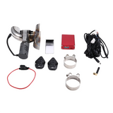 51mm Car Exhaust Sound Valve System Clamp Pipe Connect Remote Controller Switch Button Adjustable Modification Kit