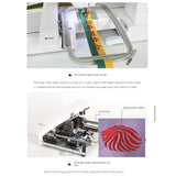 Computer Automatic Embroidery Machine Mrs300A Household Commercial Embroidery Small Sewing Machine Automatic Embroidery Machine