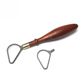 4-piece SetCarbide Clay Sculpture Scraper Heads Pottery Trimming Big Loop Tools Accessories Carved Sludge Shaper-tool