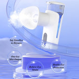 Portable Eye Massager Well Being Relaxation Eyes Moisturizer Massagers Steam Nano Sprayer Fatigue Recovery Facial Vaporizer