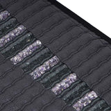 Far Infrared Heating Mat with Tourmaline & Germanium Stones - Professional Pain Relief Pad for Back Neck Shoulders with Digital