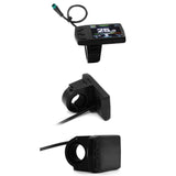 ABWG-Ebike Display for KT TF01U 24V 36V 48V Intelligent Colorful LCD Meter Waterproof Joint Electric Bicycle