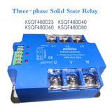 Three-phase AC solid State Relay KSQF480D25 480D40 480D60/80 480V 25A/40A/60A/80A