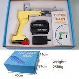 New wireless lithium battery digital display tufting gun 2-in-1 carpet weaving gun includes 2 batteries Rug tufting Machine