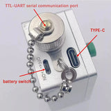 N-type RF Power Meter V7 10GHZ TYPE-C Communication Data Export Power Detector Radio Amplifier