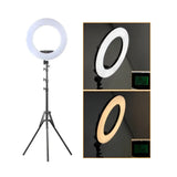 Popular FE-480II Bi-color Photo Studio Ring Light LED Video Light Lamp Photographic Day Lighting 96W 5500K 480 LED Macro Lights