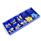 100Pc Lab Rubber Wedges Plastic Wedge Ortho Matrice Material Lab Ortho Sectional Contoured Matrices Matrix Bands Set Tools