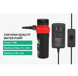 12V DC Mini Submersible Water Pump Clean Pond Grooving Drilling Machine high Pressure Water Pump Micro Submersible Pump