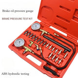 Car Brake Oil Pressure Gauge CBTABS Hydraulic Oil Pressure Gauge Brake System Testing Tool