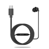 3.5mm/Type-c Wired Earbuds in Ear Single Side Earphone Soft Silicone Wired Headset Single Earphone for Android Phone MP3 Players