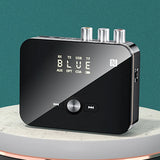 M8 Bluetooth 5.0 RCA Audio Receiver Transmitter APTXLL 3.5Mm AUX Music Wireless Adapter With Mic NFC For Car TV Speakers