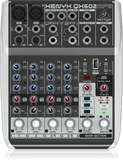 BEHRINGER QX602MP3 Premium 6-Input 2-Bus Mixer with XENYX Mic Preamps,British EQ,MP3 Player and Multi-FX