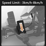 ABWG-Child Speed Limit Throttle & Brake Pedal for Ninebot Gokart Kit Accelerator Brake Pedal for Gokart Pro Scooter