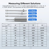 Digital Rotary Viscometer Lab Viscosity Fluidimeter with LCD and Data Output for Inks Paints coatings adhesives Cosmetics NDJ-8S