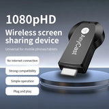 Mobile wireless projector screen sharing device supports iPhone, Android, home, dormitory, bedroom, portable connection, TV, pro