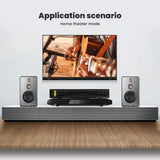 Dual 20 Segment Stereo Equalizer Amplifier Preamp EQ Tone Treble Midrange Bass 40-Band Equalizer Built-In Bluetooth EQ-799