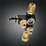 B59B-Dual Valve Sight Glass For Air Conditioning 1/4 Inch HVAC Valve Core Removal Tool