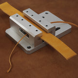 4926 Leather Belt Skiving Machine Semi-Circular Edging Flying Tool for DIY Leather Craft Belt Production