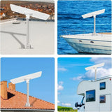 Portable Durable Starlink Pipe Adapter High-impact Weather-Resistant Starlink Pole Mount Universal Starlink Roof Mount
