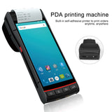 Touch Screen Barcode Scanner Google Play Warehouse Handheld Pos Android Terminal Mobile Pda With Printer