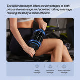 Massage Roller Cordless Deep Tissue - Handheld Muscle & Fascia Relaxation for Legs, Back & Abs - Pain Relief & Recovery Tool for