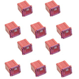 10Pcs Box Automotive Low Profile JCASE Fuse 20/30/40 Amp Fuse Kit for Cars and SUVs, Chevy/GM, Nissan, and Toyota Pickup Trucks