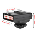 20M Shooting Distance Photography Night Vision Light Ordro LN-3 Portable USB Charging Infrared Photography Night Vision Light