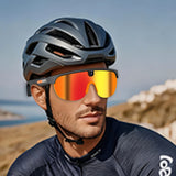 1Pc AI Smart Cycling Glasses Men 800W Camera Video with Translation Sunglasses Call Music HD Color Change Sports Glasses