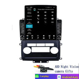 For Tesla Style 2 Din Android 14.0 Car Radio For Nissan Frontier Xterra 2009-2012 Multimedia Video Player GPS Stereo Carplay RDS