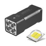 High Power XHP90 LED 8000LM Searching Torch LED Lantern Built-in Lithium USB Rechargeable Flashlight-tool
