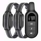 1000m Remote Dog Training Collar System Electric Shock Collar for 3 Training Modes Dogs, Waterproof Rechargeble Security Lock