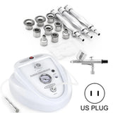 Diamond Microdermabrasion Machine Suction Power with airbrush gun Professional Dermabrasion Home Use Facial Skin Care Machine