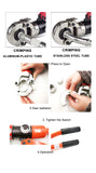 Hydraulic Pex Pipe Crimping Tools HP-1632D Pipe Clamping Tools Pressing Tools with Optional TH,U,V,M,VAU Jaws tool