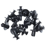 Universal 8Mm Car Buckle 50Pcs Plastic Expansion Through Screw Buckle For Bumper Leaf,For Mudguard, Trunk