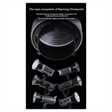 Photography Spotlight Tube Photographic Lamp Fresnel Lens 5 Times Brighter Optical Zoom For Art Modeling & Photography