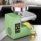 Automatic Home Oil Press Machine Cold Hot Press Machine 98% Yield Stainless Steel oil press extractor for Nuts Seeds Oil Press