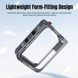 For DJI OSMO 360 Metal Cage Full Protective Frame Quick Release Cold Shoe Mount Rabbit Cage Accessory