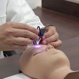 Pinky Leem 2025 LED Light UV Eyelash Extension Tweezers Plastic Glue Light for Eyelash