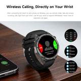 Watch6pro Smartwatch 1.5 Inch HD IPS Screen GPS Motion Tracking Bedlight BT Call Altitude Pressure Dynamic Island Health Monitor