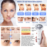 Home Mini HIFU Ultrasonic Machine Lift Facial Skin Care Massager Frequency Mini Hifu Anti Wrinkle Firming Spa Beauty Device