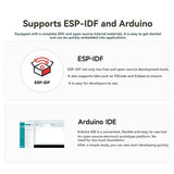 (A32M) For DeepSeek AI Voice Chat ESP32 C6 Development Board 1.8inch AMOLED TouchScreen 368x448 Pixels Wi-Fi 6/Bluetooth 5