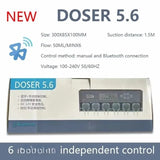 Jebao AC 100-240V DOSER 5.4/5.6 Manual+Bluetooth Programmable Dosing Titration Pump Intelligent Metering Pump for Marine Reef