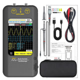 2026 50MHZ Bandwidth Dual-channel Handheld Digital Oscilloscope 3.98 Inch Full Touch Screen 2-in-1 Signal Generator Tool