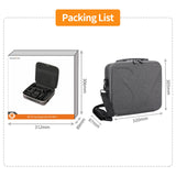 Portable Storage Shoulder Bag Fit for DJI RS 5 Stabilizer and Accessories Carrying Storage Case Shockproof Wear-Resistant
